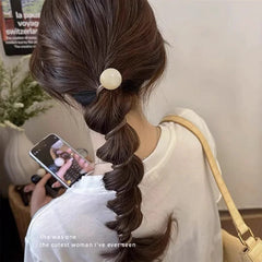 Vintage Heart Ball Elastic Headband – Women’s Hair Tie Scrunchie