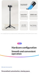 JMGO P5X Projector1080P 124%REC.709 Weight is as low as 0.73 kg Projectors Intelligent Obstacle Avoidance Camping Picnic