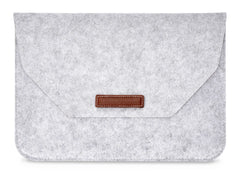 Wool Felt Laptop Bags Sleeve Cover 11" 13 15.6 inch For Macbook Air Pro Case For Notebook With Mousepad Or Power Mini-Pack Gift