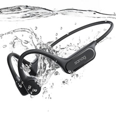 Sanag B33S Bone Conduction Bluetooth Earphones Open Ear IPX8 Swimming Headphones Choice 32GB Memory Wireless Headset MP3 Earbuds
