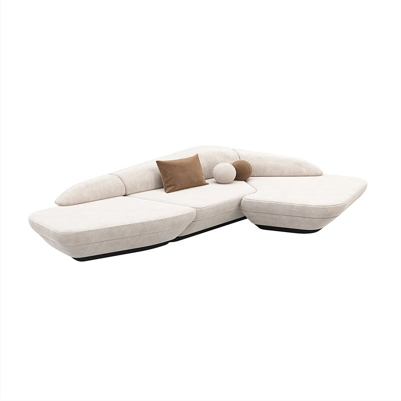 Aesthetics Curved Luxury Sofa Leisure Reception Corner Cute Corner Sofa Office Negotiation Designer Art Muebles Entrance Hall Living Room Furniture