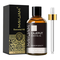 MAYJAM 1PCS 30ML Aromatherapy Essential Oil Lavender Vanilla Jasmine Eucalyptus Peppermint Aroma Oil for Diffuser Candle Soap