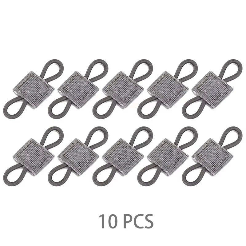 5/10 Pcs Antenna Binding Buckle Tactical Molle Sling Adapter Buckle Outdoor PTT Fixed Strap Hunting Backpack Vest Accessories