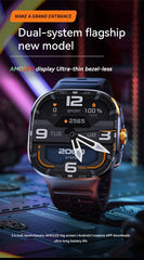 M99 Smartwatch 5G With 2.4inch Amoled Screen 900W Rotating Camera WIFI GPS Position Compass NFC Bluetooth Smart Watch Men Women