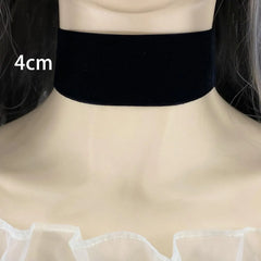 Fashion Sexy Punk Gothic Black Velvet Choker Necklaces Simple Vintage Clavicle Neck Chain Girls Party Jewelry Accessories