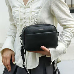 Trendy PU Crossbody Shoulder Bag for Women Stylish Design Pattern Strap Practical for Daily Casual Activities Outings