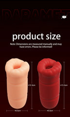 Automatic Male Masturbator Cup for Men Tongue Licking Vibrator Penis Trainer Exerciser Vagina Vacuum pump Sex Toys For Adult Men