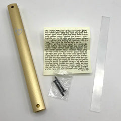 Jewish Aluminium Mezuzah Case Home decor Weatherproof Door Mezuza Judaica Art for Home Blessing 17cm(6.7 inch)