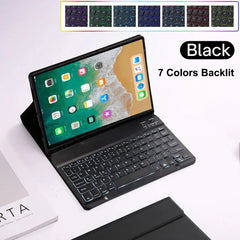 For iPad 5th Gen 2017 6th Gen 2018 9.7 Inch Case, Bluetooth keyboard case for iPad Air 1 Air 2 Pro 9.7 Inch keyboard Cover Funda