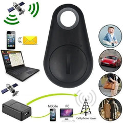 1-5pcs Mini GPS Tracker Bluetooth Tracker AntiLost Device Round Pet Kid Bag Wallet Tracking Smart Finder Locator for IOS Android