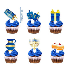 Jewish Hanukkah Balloon Banner Supplies Chanukah Disposable Tableware Cup Plate Napkins Happy Chanukah Festival Party Decoration