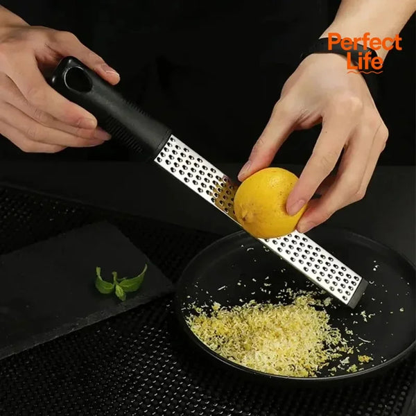 Stainless Steel Lemon Zester & Cheese Grater Tool