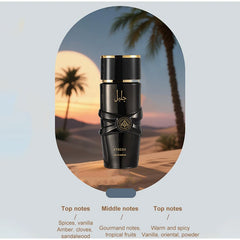 Luxury Arab Perfume,Unisex Eau De Parfum Spray,Flowers Fruits Notes Women Fragrance,Spicy Oriental Gourmand Scent,Musk Body Mist