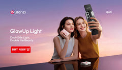 Ulanzi MA09 1.74m Selfie Stick Tripod for iPhone 17 15 Android Phone w Remote Control Panoramic Ball Head Holder U200 VL49 Kit