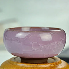 Handmade Ice Crack Ceramic Candlestick  DIY Decorative Candle Holders for Home Party Wedding