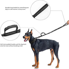 Durable Tactical Dog Collar and Leash Adjustable Military Pet Collar Leash Medium Large Dog German Shepherd Training Accessories Pet Shop