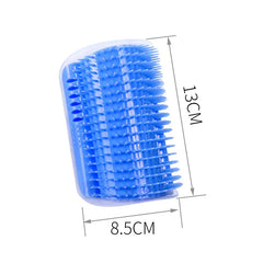 Massage Pet Cat Brush Corner Scrape Hair Removal Beauty Clean Corner Brush Removable Scratcher Comb for Kitten Cat Pet Shop, Pet Accessories