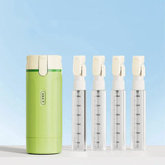 4-in-1 Shampoo Bottle Portable Cosmetics Lotion Bottle Storage Bottle Travel Separate Bottle Shampoo Bath Gel Separate Bottle