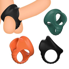 Penis Ring Reusable Silicone Semen Cock Ring Penis Enlargement Delayed Ejaculation Sex Toys For Men