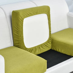2/3pcs Couch Covers Stretch Cushion Covers Sofa Seat Cushion Slipcover Cushion Protector For Bedroom Office Living Room Home Dec