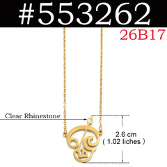 1PC/Tamil Aum Om Hinduism Indian Symbol Hindu Pendant Necklaces For Women Girls Stainless Steel India Religion Jewelry #552862