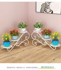 Metal Succulent Stand – Mini Desktop Plant Display Rack Home Decor