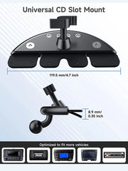 Car CD Slot Phone Holder Accessories 17mm Ball Head Base for Car CD Slot Stand Phone Mount for iPhone Samsung Xiaomi Brackets