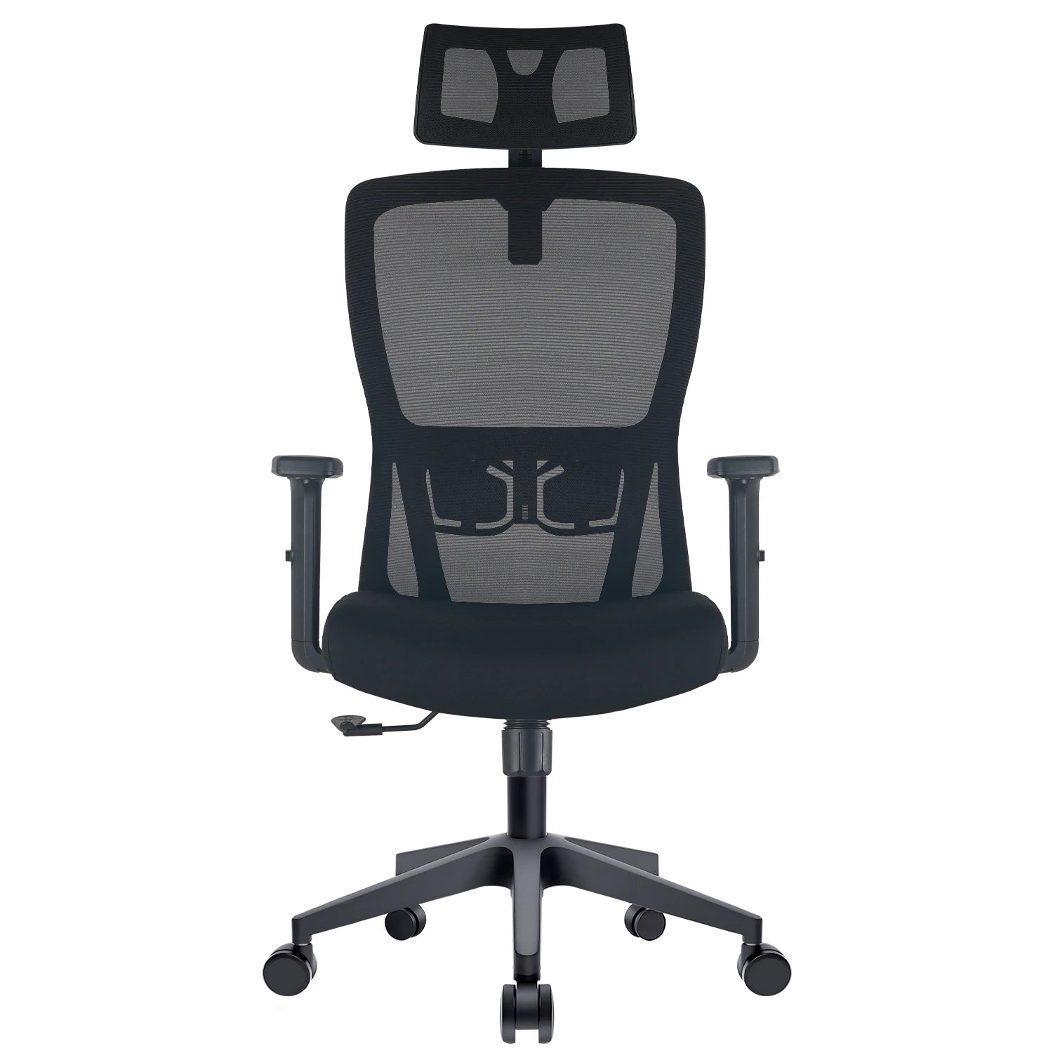 Durrafy Ergonomic Office Chair with Adjustable Headrest, Lumbar Support, Mesh Backrest, Computer Desk Chair for Office Furniture