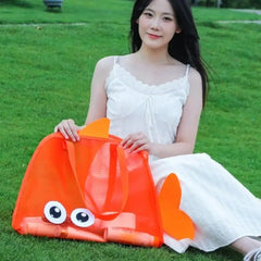 New New Travel  Children's Cartoon Toy Storage Bag Swimsuit Storage Bag Big Eye Handheld Toiletry Bag