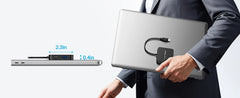 ACASIS USB C Hub 6 in 1 10Gbps Multiport Adapter with 4K 60Hz HDMI PD 100W Power Delivery USB C to HDMI Adapter for MacBook Dell