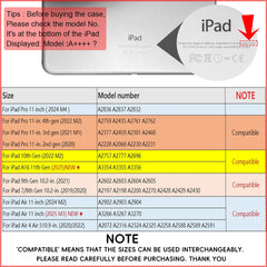 Magic Keyboard Wireless Mouse For iPad 9th Generation Case A16 iPad 10.2 7th 8th Cover iPad Pro 11 M4 Air M3 10th Air 5/4 Funda
