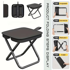 Portable Folding Camping Stool – Pocket Travel Chair