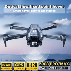 Lenovo Z908 ProMAX 8K Drone ESC Professional 4K GPS Dron Optical Flow Localization 3sided Obstacle Avoidance Quadcopter Toy