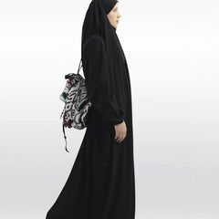 Muslim Prayer Garment Dress Wp,em Women Hijab Dress Abaya Hooded  Long Khimar Jilbab Burka Eid Abayas Gown Eid Niqab Ramadan