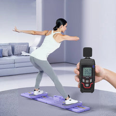 Fitness Ski Machine Non Slip Simulated Ski Trainer Pelvic Floor Muscle Exercise Equipment for Women Postpartum Recovery