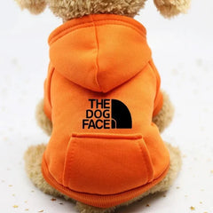 Autumn and winter sweater cowboy pocket two-legged clothes wind pet clothes dog cat Pet Shop Pet Clothing