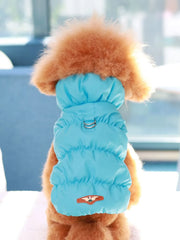 Dog Jacket For Autumn/Winter, Pet Coat, 3-Layer Thick Warm Outerwear, Suitable For Small To Medium Dogs Like Poodle, Teddy, York Pet Shop Pet Clothing