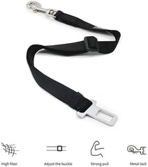 Adjustable Pet Cat Dog Car Seat  Belt Pet Seat Vehicle Dog Harness Lead Clip Safety Lever Traction Dog Collars Dog Accessoires Pet Shop