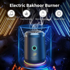 USB Charging Electric Incense Burner – Portable Aroma Diffuser