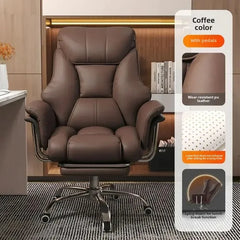 Office Chair, Home Office Computer  Comfortable Sofa, Study Room  Can Lie Down and Rotate Office Furniture