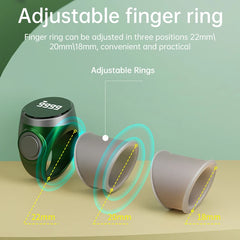Smart Tasbih Tally Counter Digital Electronic Finger Ring Tally Counter Muslims Tasbeeh Zikr Ring Prayer Time Vibration Reminder