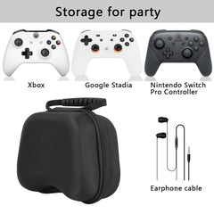 Controller Case for Nintendo Switch Pro Controller PS5 PS4 Xbox Controller Hard Protective Cover Travel Carrying Case Bag