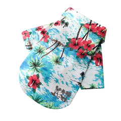 Hawaiian Style Pet Dog Clothe Summer SandBeach Dog Shirts for Small Medium Dogs Puppy Cat Clothing Ropa Perro Pug French Bulldog Pet Shop Pet Clothing