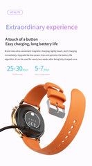 2026 New Smartwatch Women AMOLED HD Screen Always On Display Bluetooth Call IP68 Waterproof GPS Smart Men Watch For Android ios