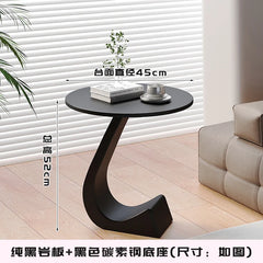 Modern Nordic Luxury Sofa Side Table for Living Room