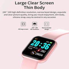 D13 Smart Watch Men Women 116 Plus Sports Mode Running Track Fitness Smart Band Message Reminder Smart Bracelet For Android IOS