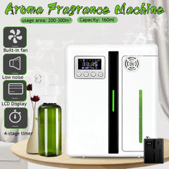 160ml Electric Oil Aroma Diffuser Fragrance Machine With Timer Scent Pure Essential Oil Diffuser Machine For Home Office Hotel Decor