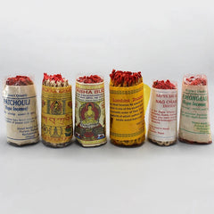 40pcs Handmade Traditional Nepal Rope Incense White Sage Cedar Aromatherapy Burning Rope Fragrance Yoga Meditation Sandalwood