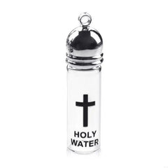 Elegant Holy Water Bottle Glass Holy Water Container Featurings Silver/Gold Color Lid For Spiritual Ritual Collectors Dropship