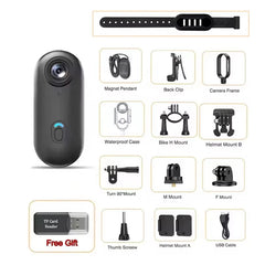4K Outdoor Sports Camera 1080P Mini Camera In Helmet Motorcycle Bike Filming Waterproof  Bicycle Action Video Recording Body Cam